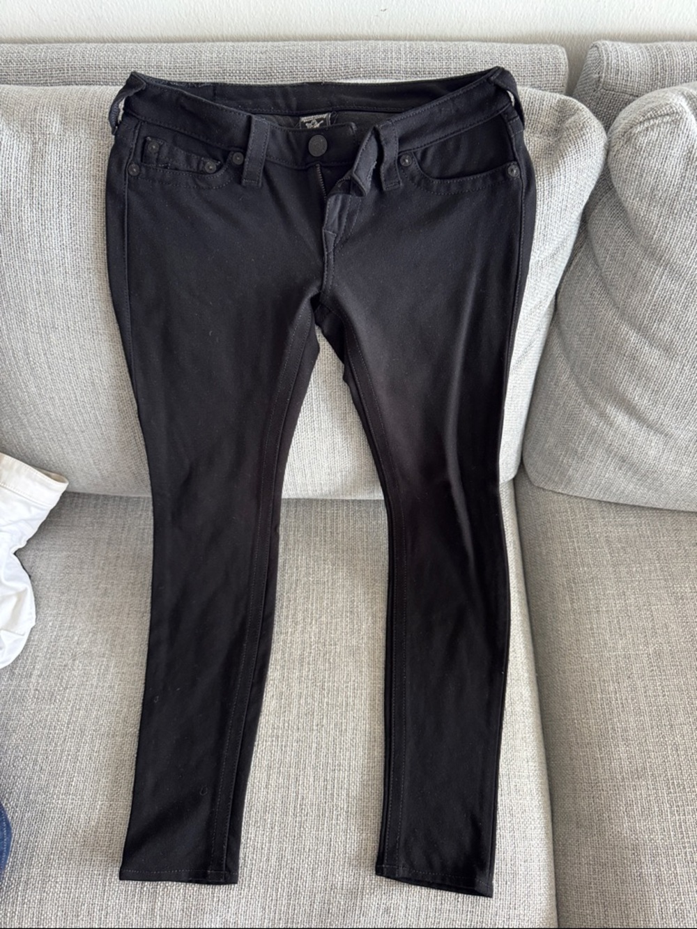 True Religion Black Low Rise Women’s Jeggings